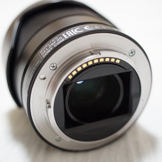 sony sel28f20 eマウント 28mm f2 レンズ スマホ/家電/カメラ カメラ