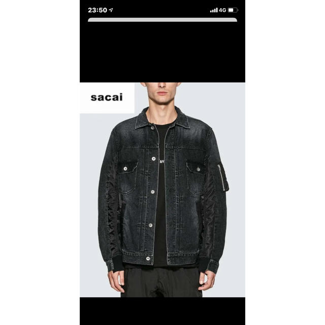最終お値下げ2020 sacai × BEYONDEXX デニムジャケット 3- 最終お値下げ2020 sacai × BEYONDEXX デニムジャケット 3-