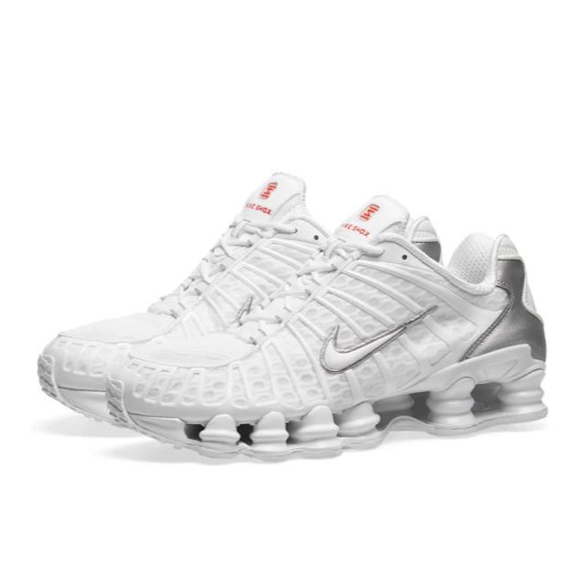 NIKE SHOX TL white 27cm靴/シューズ