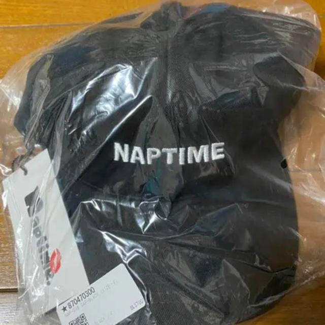 新品 Naptimep. キャップ 帽子 ブラック