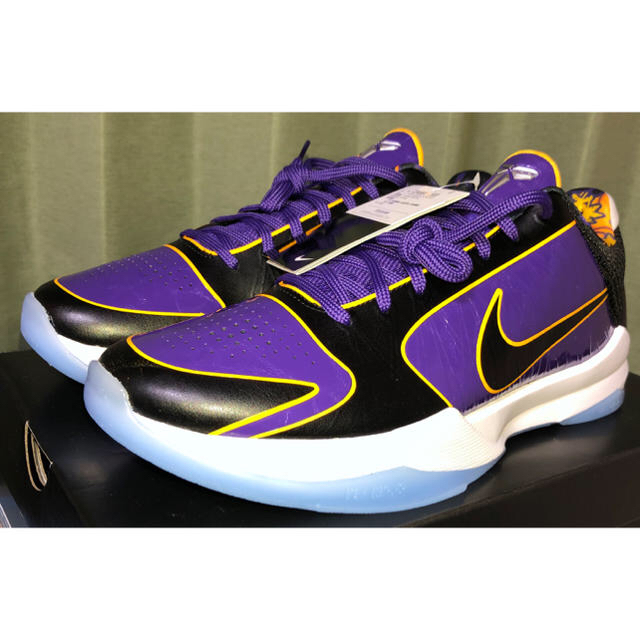 Nike Kobe 5 Protro Champ Lakers 28.5 【高額売筋】 35%割引 dartfrog.gg