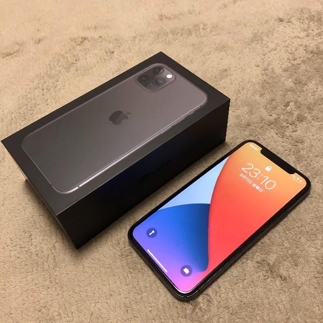 iPhone 11 Pro スペースグレイ 64 GB SIMフリースマートフォン本体