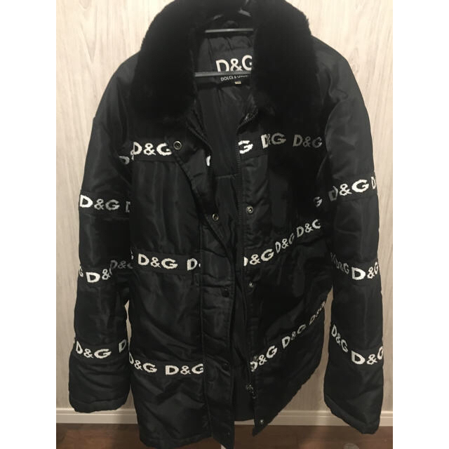 D&G ドルガバ　ジャケット　ファーコート　ダウンDG