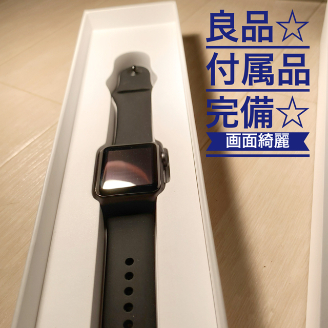 良品 Apple Watch Series1 アップルウォッチ 38mm ☆お求めやすく価格