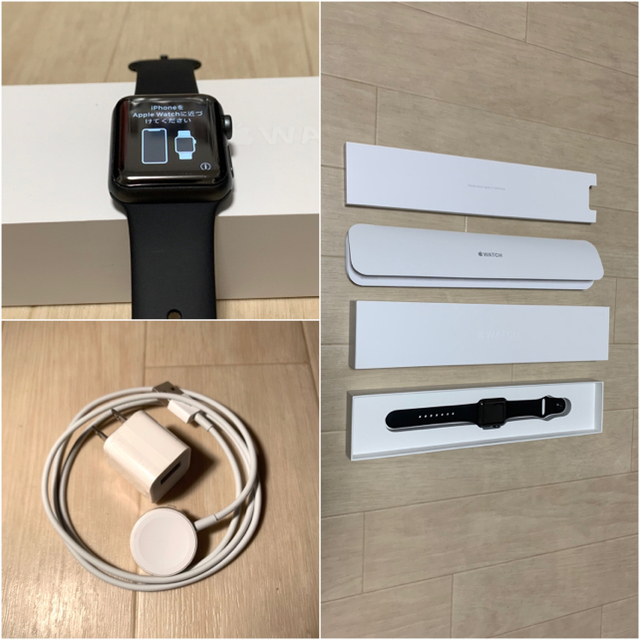 良品 Apple Watch Series1 アップルウォッチ 38mm ☆お求めやすく価格