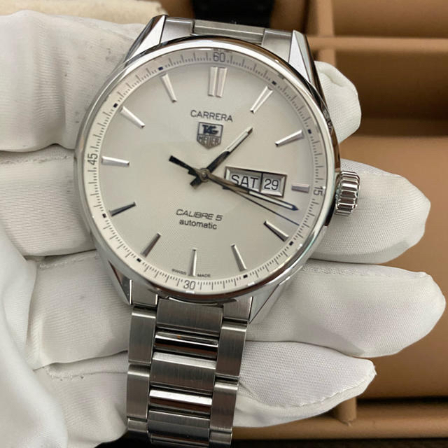 第一ネット TAG Heuer - カレラ キャリバー5 デイデイト 腕時計