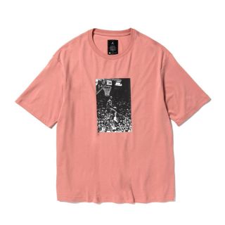 ナイキ(NIKE)のunion jordan reverse dunk tee pink(Tシャツ/カットソー(半袖/袖なし))