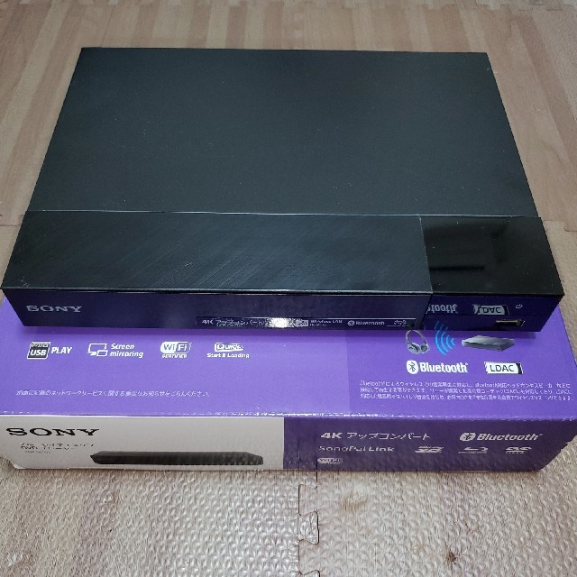 SONY(ソニー)のSONY ブルーレイディスク/DVDプレーヤー BDP-S6700 スマホ/家電/カメラのテレビ/映像機器(ブルーレイプレイヤー)の商品写真