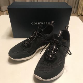 コールハーン(Cole Haan)のCOLE HAAN MENS ZELOGRAND TRAINER BLACK (スニーカー)