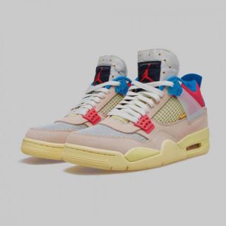 ナイキ(NIKE)のunion air jordan4 retro guava ice 28cm(スニーカー)