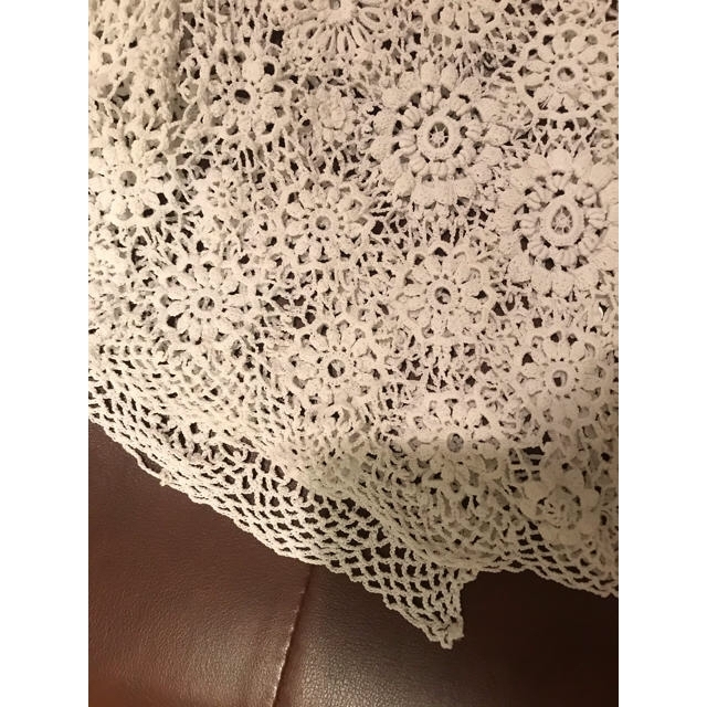 70年代　vintage crochet top ヴィンテージ クロシェ　 レディースのトップス(シャツ/ブラウス(長袖/七分))の商品写真