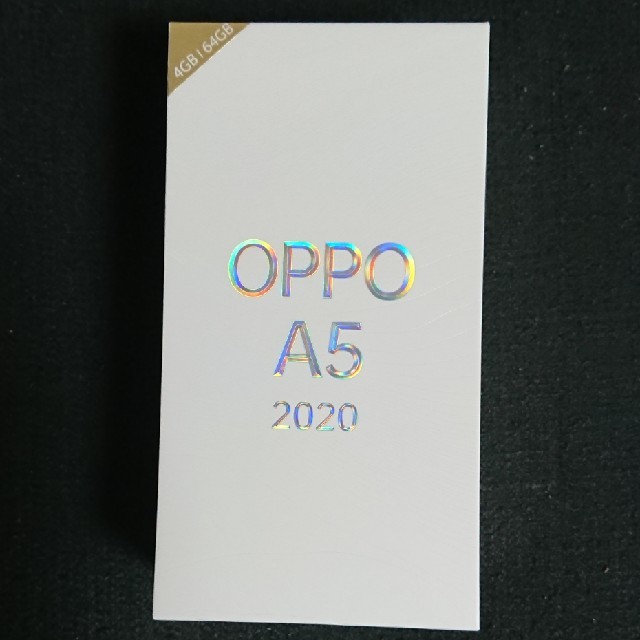 OPPO A5 2020 スマートフォン 未使用