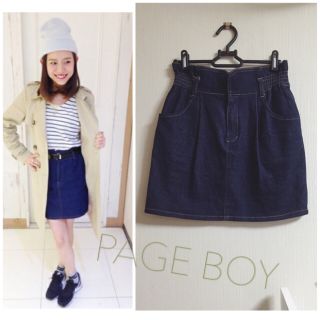 ページボーイ(PAGEBOY)のPAGEBOY デニムスカート(ミニスカート)