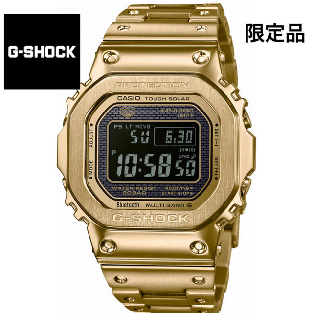 2020.9月購入　新品Gshock メンズ フルメタル ゴールド