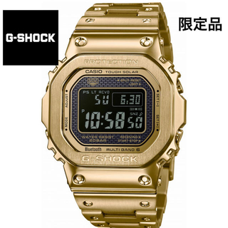 カシオ(CASIO)の2020.9月購入　新品Gshock メンズ フルメタル ゴールド(腕時計(デジタル))