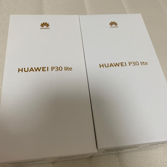 HUAWEI P30 lite 新品未使用　ブラックスマートフォン/携帯電話