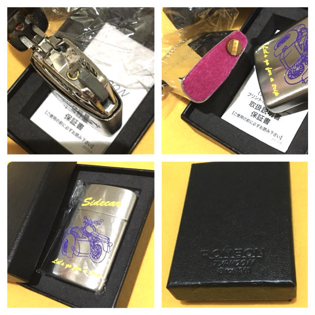 ZIPPO(ジッポー)のRONSON TYHOON バイク サイドカー 1961モデル レトロ メンズのファッション小物(タバコグッズ)の商品写真