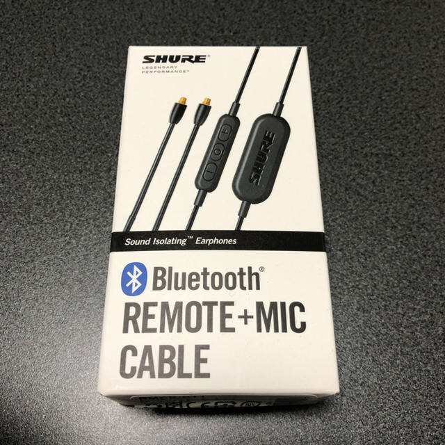 SHURE REMOTE+MIC CABLE RMCE-BT1の通販 by あき's shop｜ラクマ