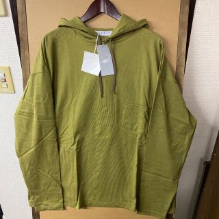 ビームス(BEAMS)の【新品】BEAMS ビッグサイズ デザイン 胸ポケパーカー Mサイズ(パーカー)