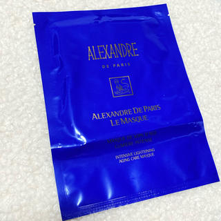 アレクサンドルドゥパリ(Alexandre de Paris)の新品 アレクサンドルドゥパリ ル マスク シート状トリートメントマスク 1枚(パック/フェイスマスク)