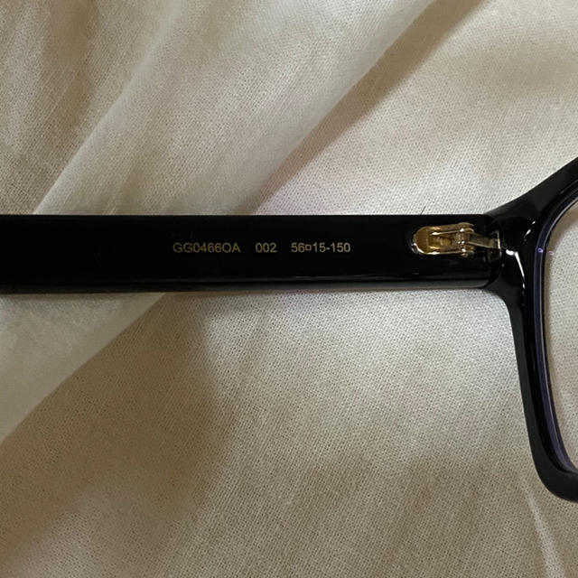 Gucci(グッチ)のGUCCI 伊達眼鏡　正規品 レディースのファッション小物(サングラス/メガネ)の商品写真