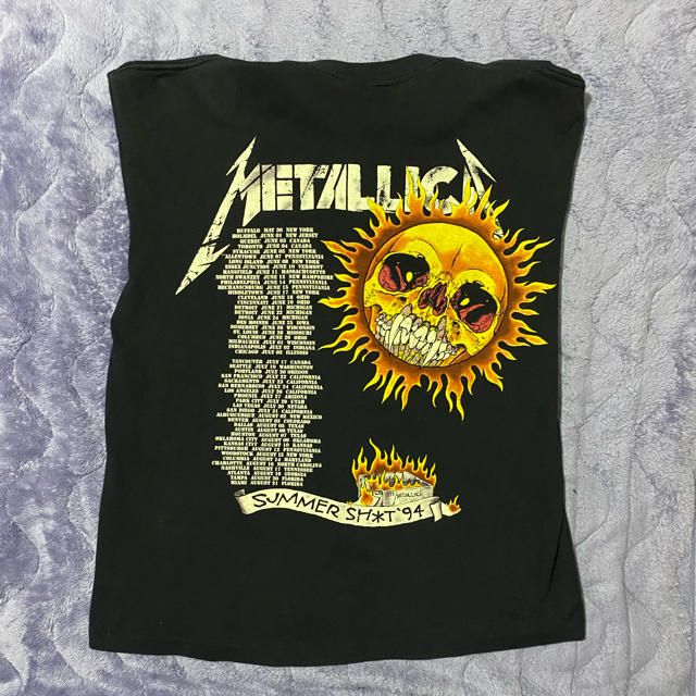 希少 Metallica Pushead 90s バンドTシャツ