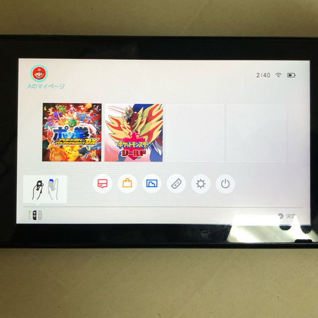 Nintendo Switch(ニンテンドースイッチ)のNintendo Switch ジャンク エンタメ/ホビーのゲームソフト/ゲーム機本体(家庭用ゲーム機本体)の商品写真