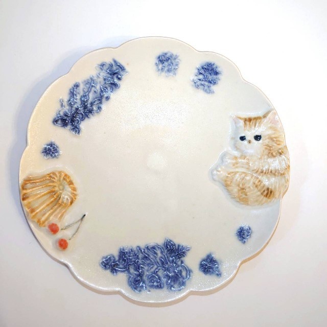フランシュリッペ　陶器　皿