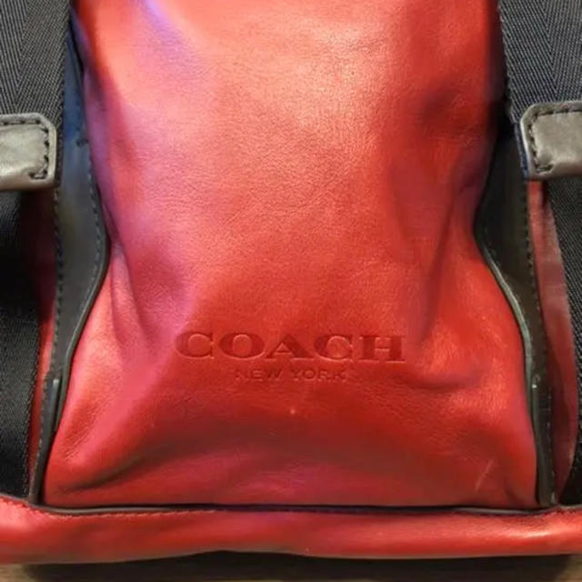 COACH(コーチ)の期間限定値下げ【希少】COACH リュック バックパック　本革 メンズのバッグ(バッグパック/リュック)の商品写真