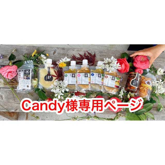 Candy 様専用ページ 食品/飲料/酒の食品(調味料)の商品写真