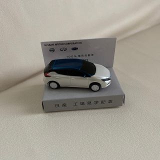 ニッサン(日産)の日産 リーフ ミニカー 非売品  外箱なし(ミニカー)