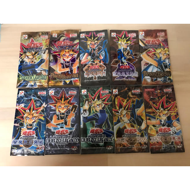遊戯王 未開封パック 2期、3期セットの通販 by Hiro's shop|ラクマ