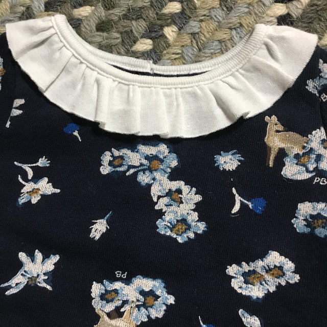 PETIT BATEAU(プチバトー)のぴん様専用　プチバトー ワンピース80 キッズ/ベビー/マタニティのベビー服(~85cm)(ワンピース)の商品写真