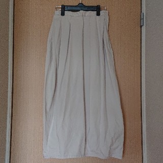 ムジルシリョウヒン(MUJI (無印良品))のチノストレッチ バルーンスカート(ロングスカート)
