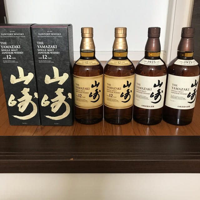 憧れの サントリー - 山崎12年（700ml×2本）山崎ノンビンテージ（700ml