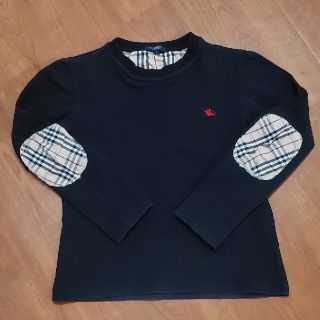 バーバリー(BURBERRY)のBURBERRYロンドン　ノバチェックエルボーパッチTシャツ(Tシャツ(長袖/七分))