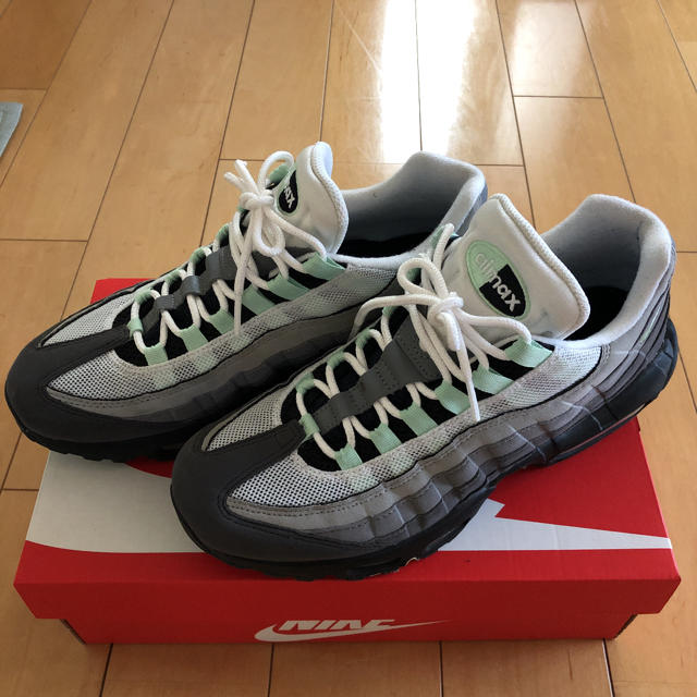 NIKE エアマックス95 フレッシュミント - スニーカー