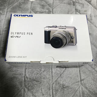 オリンパス(OLYMPUS)のオリンパス OLYMPUS ミラーレス一眼レフカメラ E-PL1 ホワイト(ミラーレス一眼)