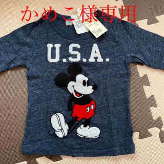 ライトオン(Right-on)の【かめこ様専用】ミッキー ロンT USA(Tシャツ/カットソー)