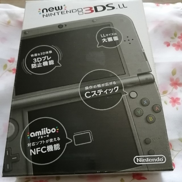 任天堂Nintendo 3DS NEW ニンテンドー 本体 LL メタリックブラック