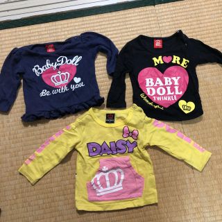 ベビードール(BABYDOLL)のベビードール長袖Tシャツ80セット(Ｔシャツ)