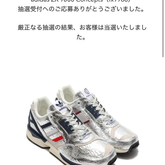 adidas(アディダス)のadidas ZX 9000 Concepts メンズの靴/シューズ(スニーカー)の商品写真