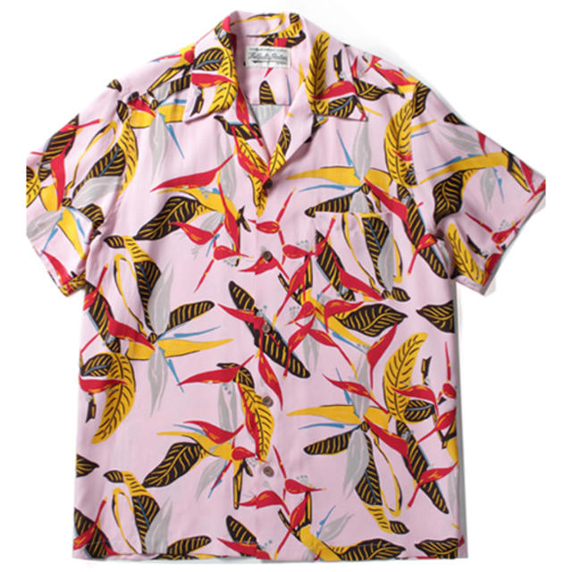 WACKO MARIA HAWAIIAN SHIRT 極楽鳥花　アロハ　XL