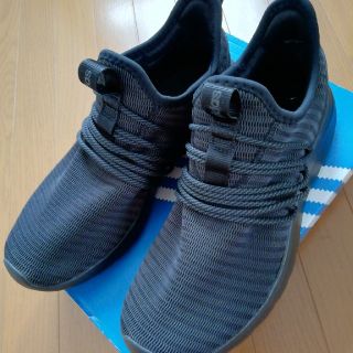 アディダス(adidas)の美品　アディダス　スニーカー　黒　箱付き(スニーカー)