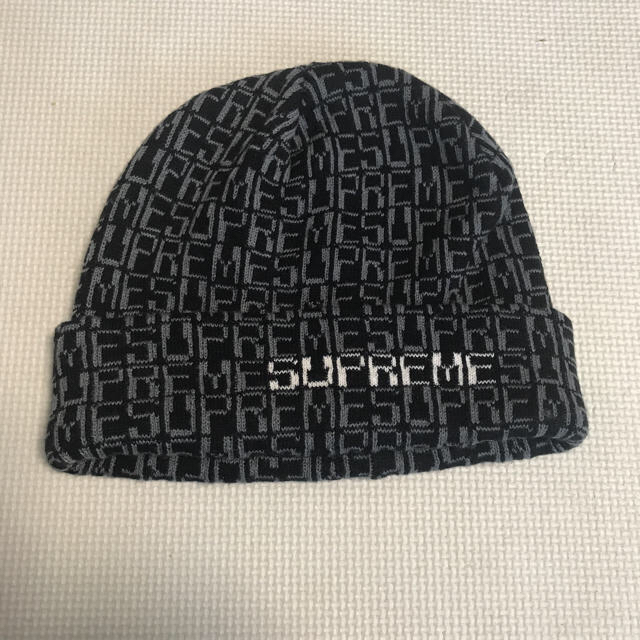 最終値下げ★supreme 2020ss Logo Repeat Beanie