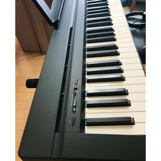 ヤマハ(ヤマハ)のヤマハ　YAMAHA 電子ピアノ　P-45B(電子ピアノ)