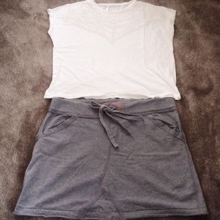 ギャップ(GAP)のGAPスウェットスカート♡(ミニスカート)