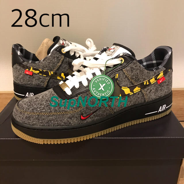 NIKE - 【海外限定】Nike Air Force 1 Low Remix Blackの通販 by