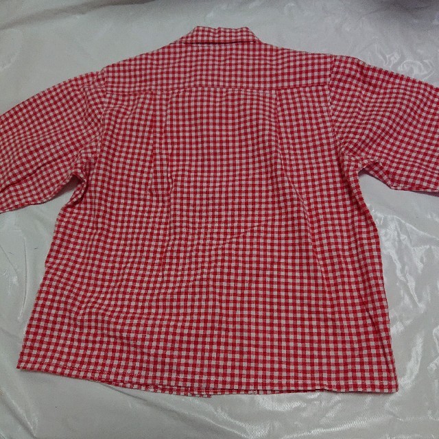 mikihouse(ミキハウス)のミキハウス チェックシャツ100センチ キッズ/ベビー/マタニティのキッズ服男の子用(90cm~)(ブラウス)の商品写真