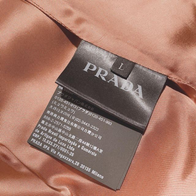 PRADA(プラダ)の【定価25万】全国完売 PRADA ランウェイ着用 ジャケット ブルゾン L メンズのジャケット/アウター(ブルゾン)の商品写真